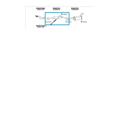 Renault Clio 1.2/1.4 05-08*silencioso Delanter.