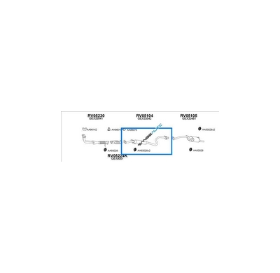 Rover 214/414 Kat -95*sil Medio = As05104