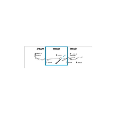 Seat Toledo 91-92*silenciador Medio (1.6)