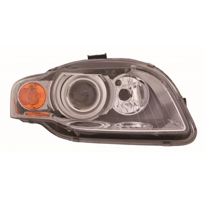 Audi A4 04-*Faro Dch Con Regulacion Electrica D1s (Xenon) Con Piloto Amarillo