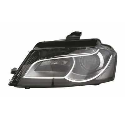 Audi A3/Sport Back 09-*Faro Izq Con Regulacion Electrica Con Motor (Interior Negro) D3s (Xenon)