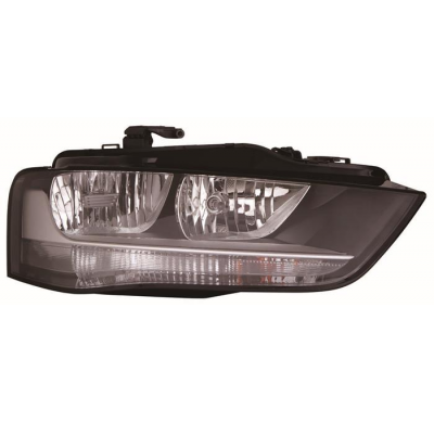 Audi A4 12-*Faro Dch Con Regulacion Electrica (Con Motor) Interior Negro H7/H7