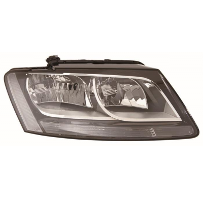 Audi Q5 08-*Faro Dch Con Regulacion Electrica (Con Motor) Interior Negro H7