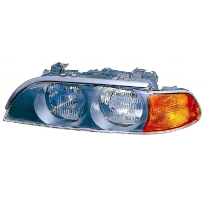 Bmw E39 95-*Faro Izq Con Regulac. C/Piloto Amarillo