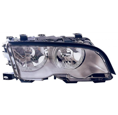 Bmw E46 98-*Faro Izq C/R El.4p(Int/Claro)