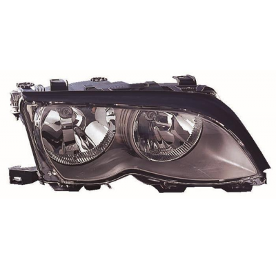 Bmw E46 01-*Faro Dch Con Regulacion (Interior Negro) (4p)