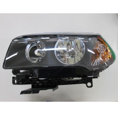 Bmw X3 03-*Faro Izq El (Interior Negro) Piloto Ambar H7/H7