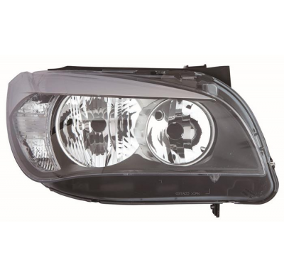 Bmw X1 13-*Faro Dch Con Regulacion Electrica Interior Negro H7/H7