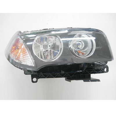 Bmw X3 06-*Faro Izq Con Regulacion Electrica Con Motor Interior Negro H7/H7