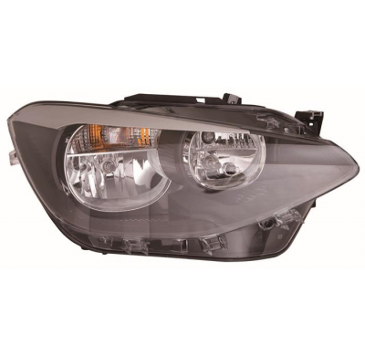 Bmw S/1 F20/F21 12-*Faro Dch Con Regulacion Electrica (Con Motor) Interior Negro H7/H7