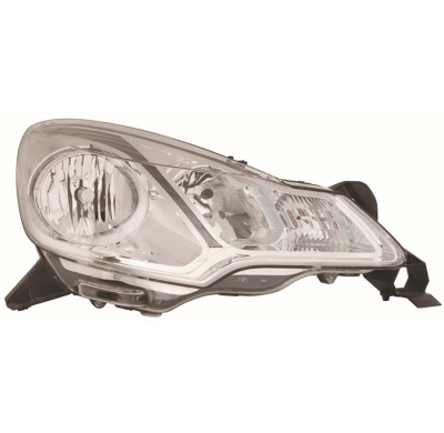 Citroen Ds3 10-*Faro Dch Con Regulacion Electrica Con Motor H7/H1 (Interior Negro)