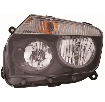 Dacia Duster 10-*Faro Izq Con Regulacion Electrica/Manual (Interior Negro)