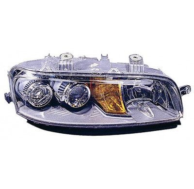 Fiat Punto 99-*Faro Dch Con Regulac. Elec H7/H7