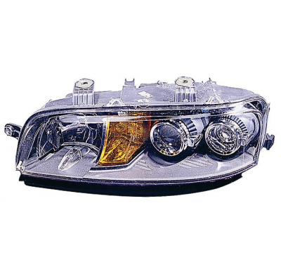 Fiat Punto 99-*Faro Izq Con Regulac. Elec H7/H7