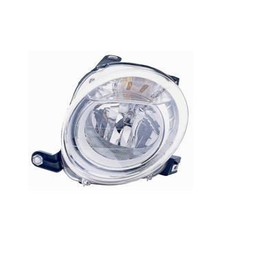Fiat 500 07-*Faro Izq Con Regulacion Electrica H7
