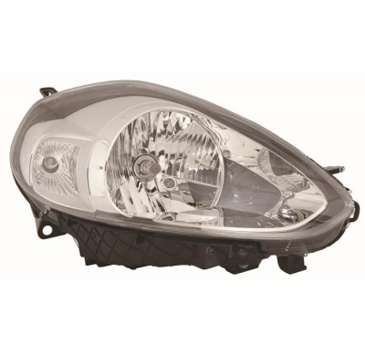 Fiat Punto Evo 09-*Faro Dch Electrico Con Motor