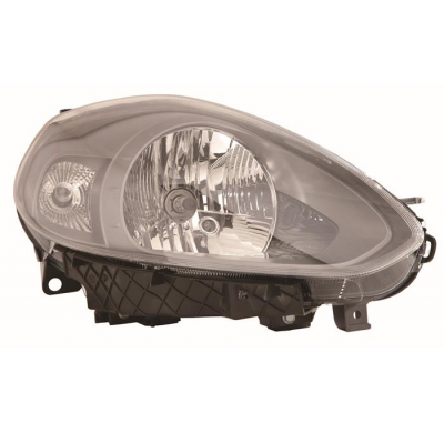 Fiat Punto Evo 09-*Faro Dch Electrico Con Motor (Negro)