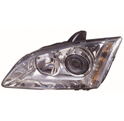 Ford Focus 04-*Faro Izq Con Regulacion Electrica(Interior Claro) Afs