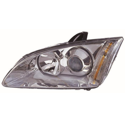 Ford Focus 04-*Faro Izq Electrico (Interior/Claro) Xenon D1s/H1