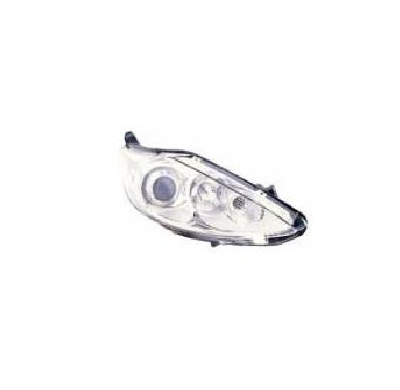 Ford Fiesta 08-*Faro Dch Con Regulacion Electrico H7/H1(Interior Cromado)