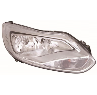 Ford Focus 11-*Faro Dch Electrico Con Motor Interior Claro H7/H1