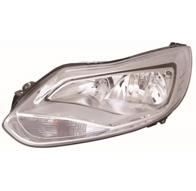 Ford Focus 11-*Faro Izq Electrico Con Motor Interior Claro H7/H1