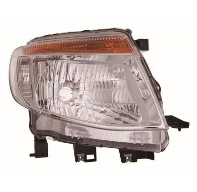 Ford Ranger 13-*Faro Dch Regulacion Manual/Electrica Interior Cromado