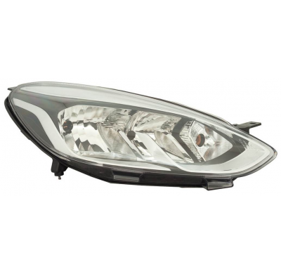 Ford Fiesta 2017.01-*Faro Dch Con Regulacion Electrica Con Motor(H7/H15/Py21w)