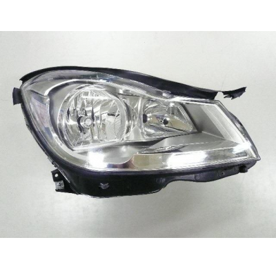 Mercedes C W204/Sp/Coupe 11-*Faro Dch Electrico Cromado