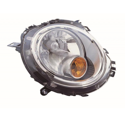 Mini One/Cooper 07-*Faro Dch Con Regulacion Electrica Con Motor Piloto Ambar