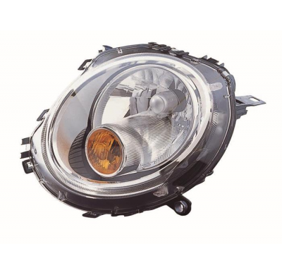 Mini One/Cooper 07-*Faro Izq Con Regulacion Electrica Con Motor Piloto Ambar
