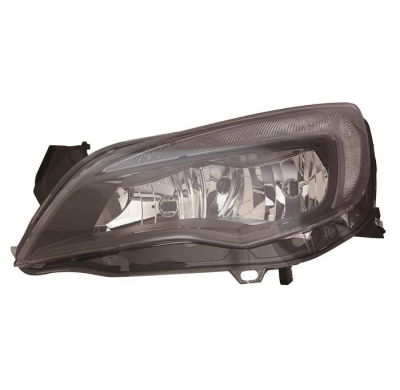 Opel Astra 13-*Faro Izq Con Regulacion Electrica  Con Motor Interior Oscuro  H7/H7