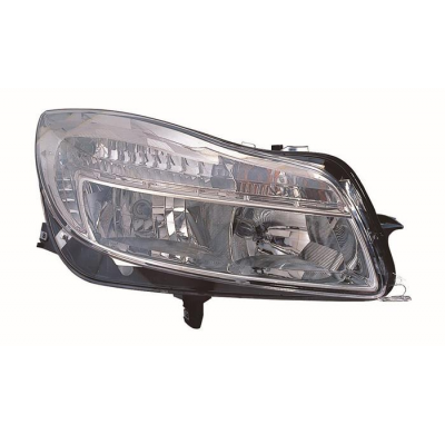 Opel Insignia 08-*Faro Dch Con Regulacion Electrica Con Motor H7/H1