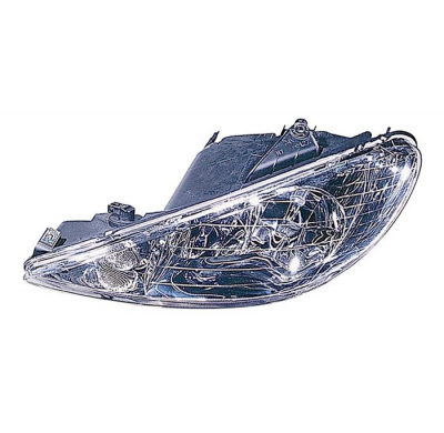 Peugeot 206 98-*Faro Izq Con Regulac. Elec Gti (H7+h7)