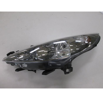 Peugeot 207 09-*Faro Izq Con Regulacion Electrica Con Agujero Faro Antiniebla (Con Motor) H7/H7/H1