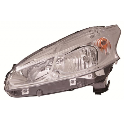 Peugeot 208 12-*Faro Izq Con Regulacion Electrica H7/H7