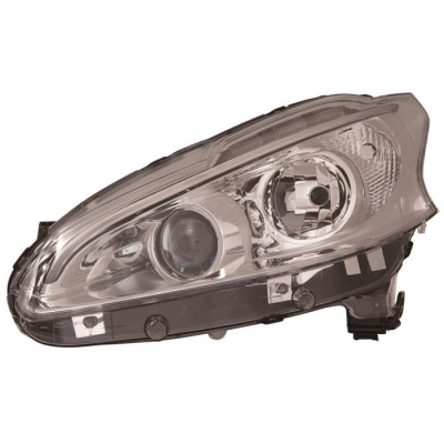 Peugeot 208 12-*Faro Izq Con Regulacion Electrica H7/H7 Led