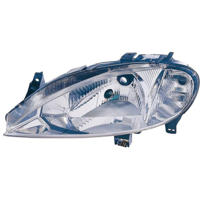 Renault Megane 99-*Faro Izq Con Regulac. Electr. Simp