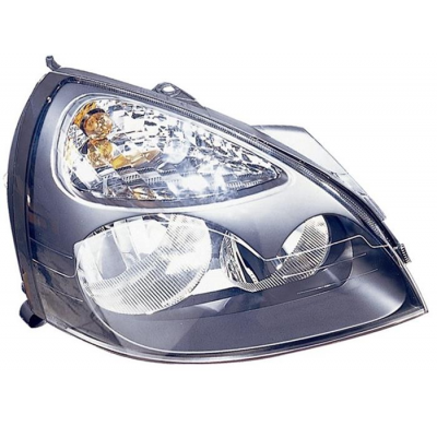 Renault Clio 01-*Faro Dch C/Reg Electri (Int. Negro)