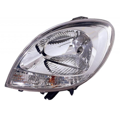 Renault Kangoo 02-*Far Izq Con Regulac. El(Inter/Blan)