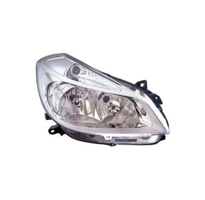 Renault Clio 05-*Faro Derech C/Regulac Electric(Int Cromado)