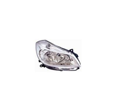 Renault Clio 05-*Faro Dch Con Regulacion Electrica(Interior Cromado) Con Motor