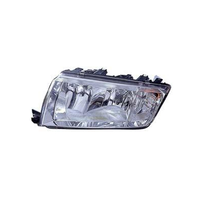 Skoda Fabia 99-*Faro Izq Con Regulac. Electr. Int Claro