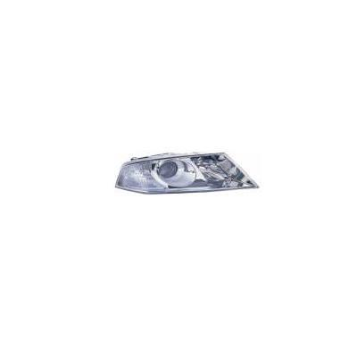 Skoda Octavia 04-*Faro Izq Electr. D2s/H1(Interior Cromado)