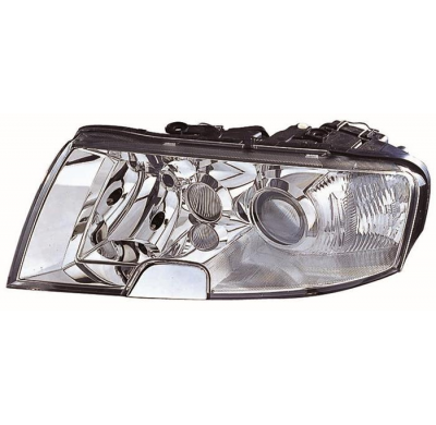 Skoda Superb 02-*Faro Izq Con Regulacion Electrica Con Antiniebla H7/H3/H3