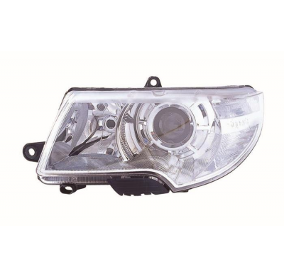 Skoda Superb 08-*Faro Izq Con Regulacion Electrica (Con Motor) H7/H3