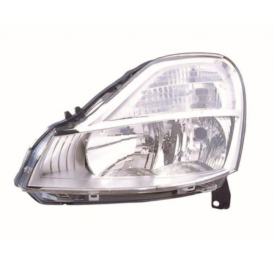 Renault Modus 08-*Faro Izq Con Regulacion Electrica H7/H1