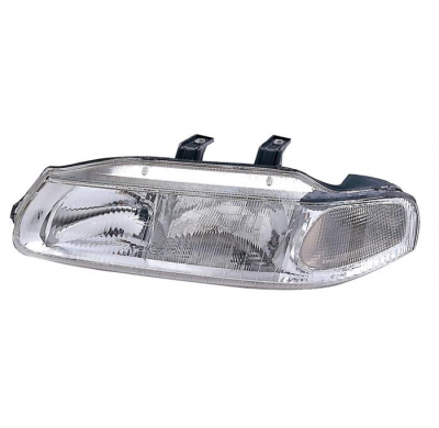 Rover 400 96-*Faro Izq Con Regulac. Electr. 4p Piloto Blanco