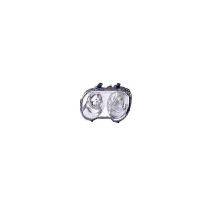 Rover 25 00-*Faro Izq Con Regulac.El Interior Cromado H7/H1