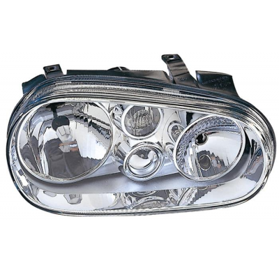 Vw Golf 97-*Faro Dch Con Regulac. S/Agujer Antiniebla